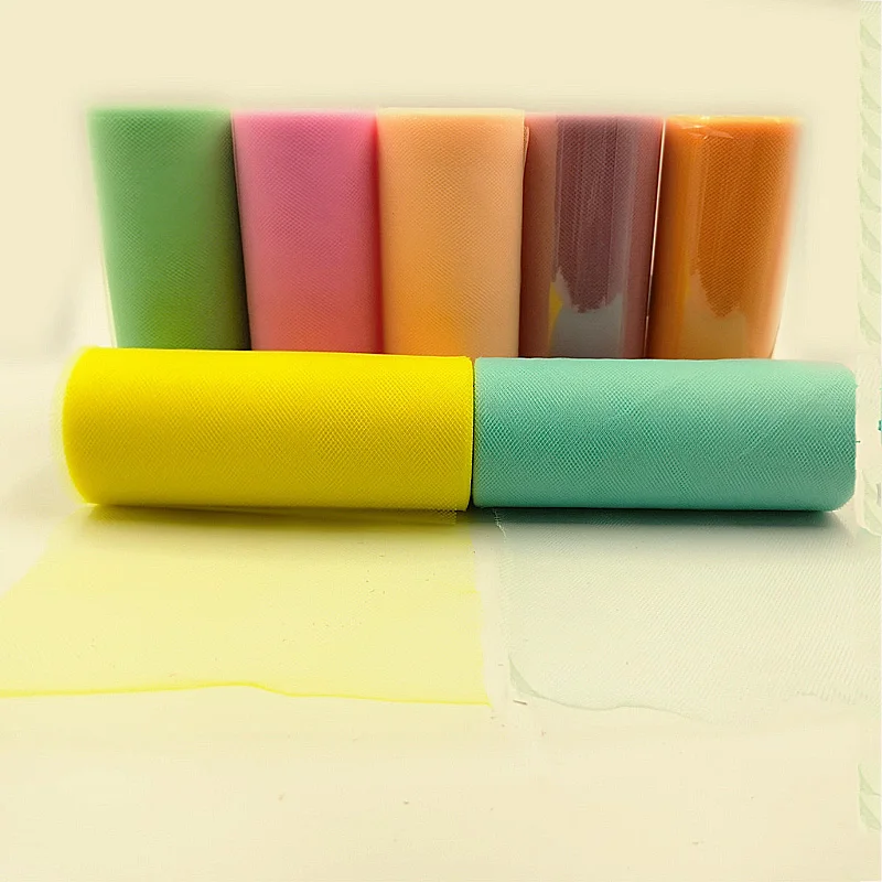 Рулон органзы для юбки пачки 25 ярдов 15 см|Украшения своими руками вечеринки| |