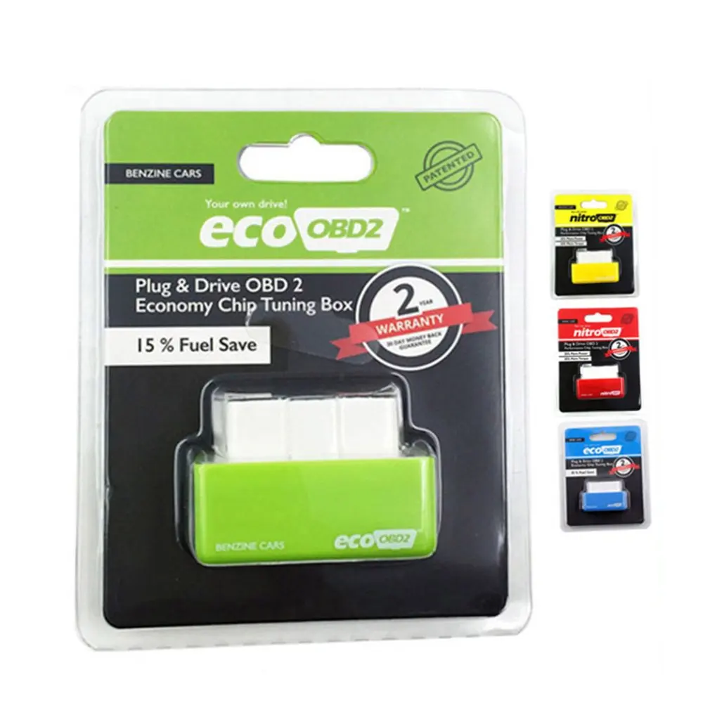 

Economy Fuel Saver Eco OBD2 Benzine Tuning Box Chip For Car Petrol Saving Car Accessories