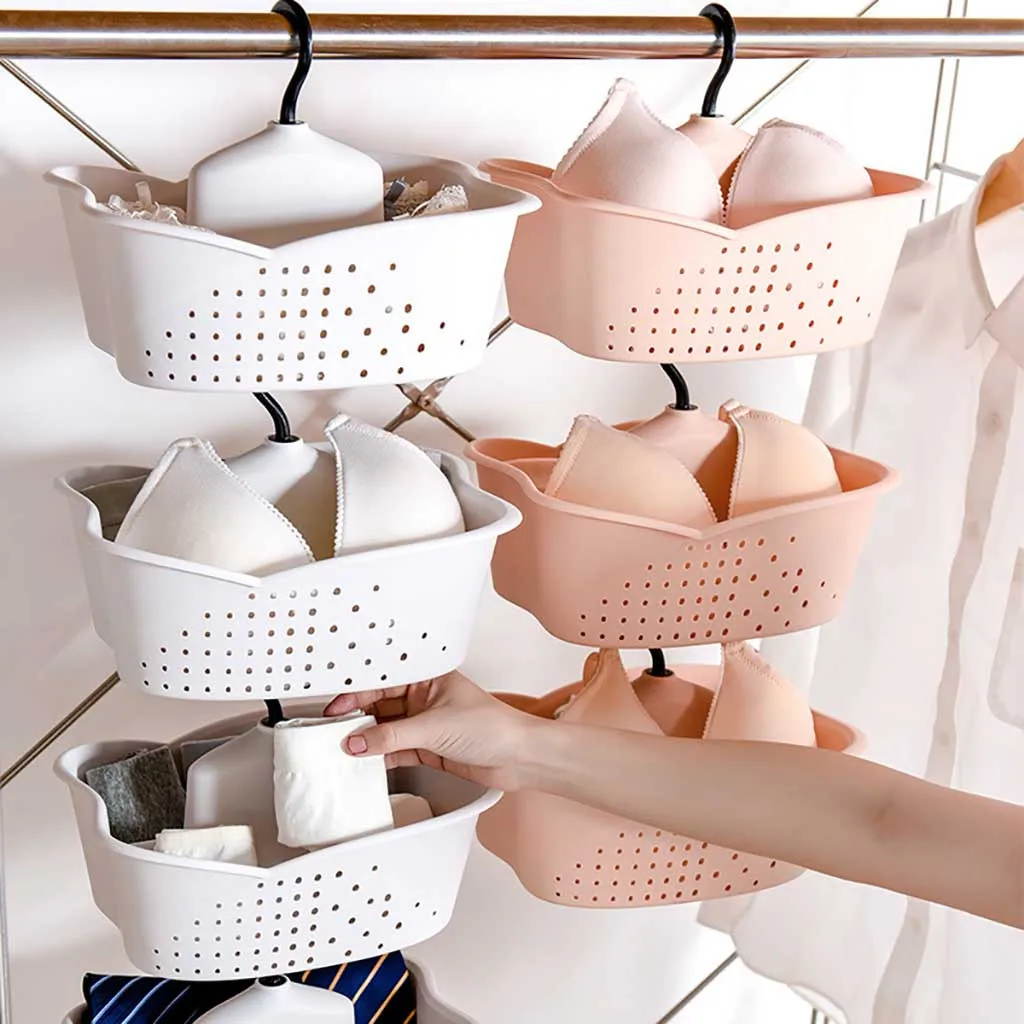 Складная подвесная корзина Висячие мешочки контейнер для шкафа хранения нижнего