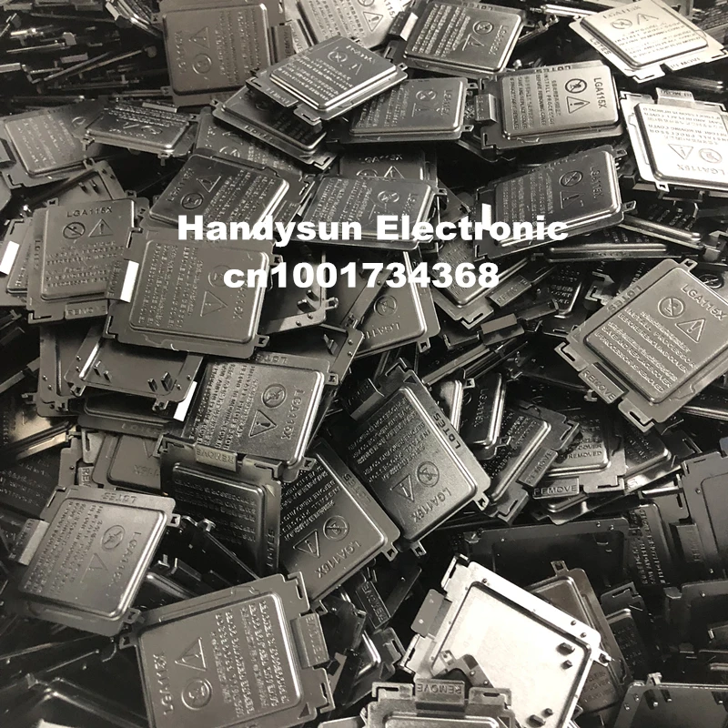 1000 шт./лот защитный чехол для разъема процессора материнской платы черная крышка