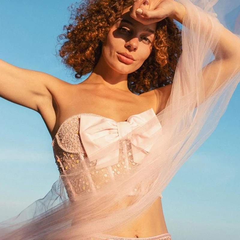 

Elegant Sexy Woman Corset Sexy Street Style Crop Top Bra Sexy Backless Short Tank Cami Top Female Bustier Underwear