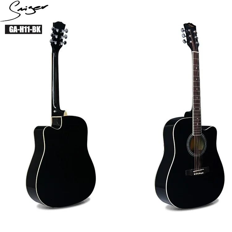 Гитара акустическая электрическая стальная струна Flattop 41 дюймов D Body Guitarra 6 струн