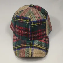 adjustable plaid tweed vintage men cap country baseball hat dark grey lt.brown beige adjustable plaid tweed vintage men cap country baseball hat dark grey lt.brown beige