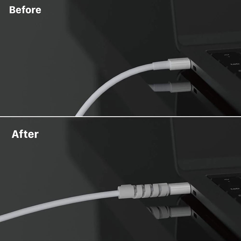 Дорожный органайзер для шнура совместимый с зарядным устройством Apple Macbook