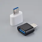 Преобразователь Micro USB в USB для планшетов, ПК, Android, Usb 2,0 Mini OTG USB кабель OTG адаптер Micro Female конвертер Type C адаптер
