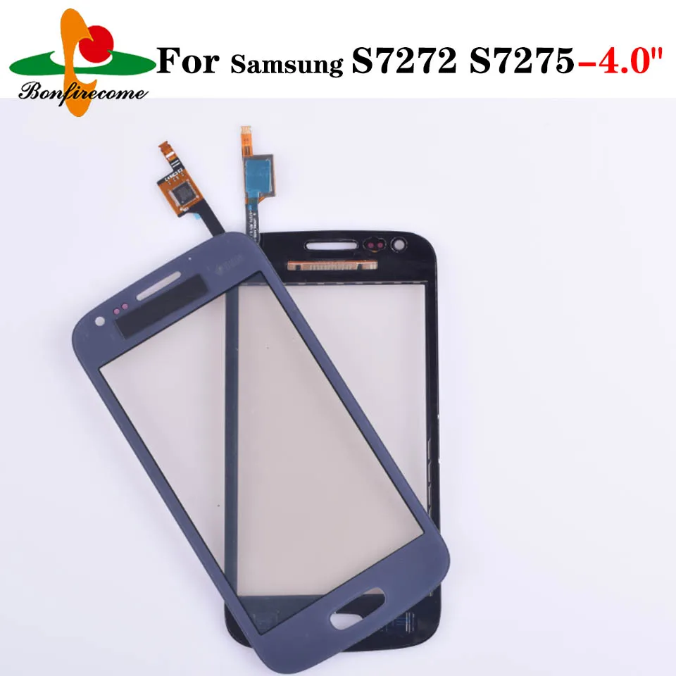 

10 шт. в партии для Samsung Galaxy Ace 3 S7270 S7272 S7275 GT-S7272 сенсорная панель сенсорного экрана дигитайзер Переднее стекло Внешний объектив