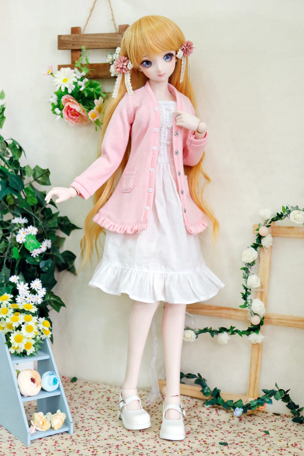 Estartek 1/3 1/4 подгонянное длинное шерстяное пальто для BJD SD DD Куклы Фигурки DIY |