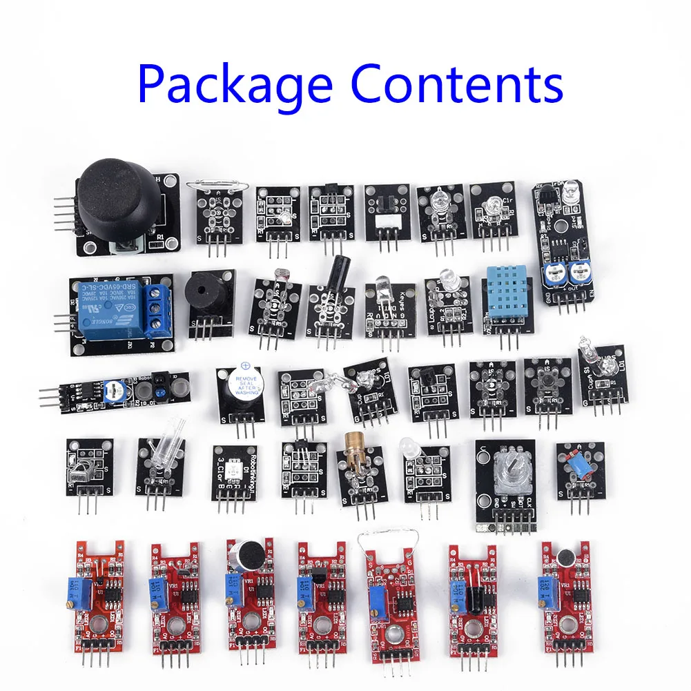Замена модуля датчика DIY проекты 45 в 1 для Arduino Raspberry Pi|Детали и аксессуары