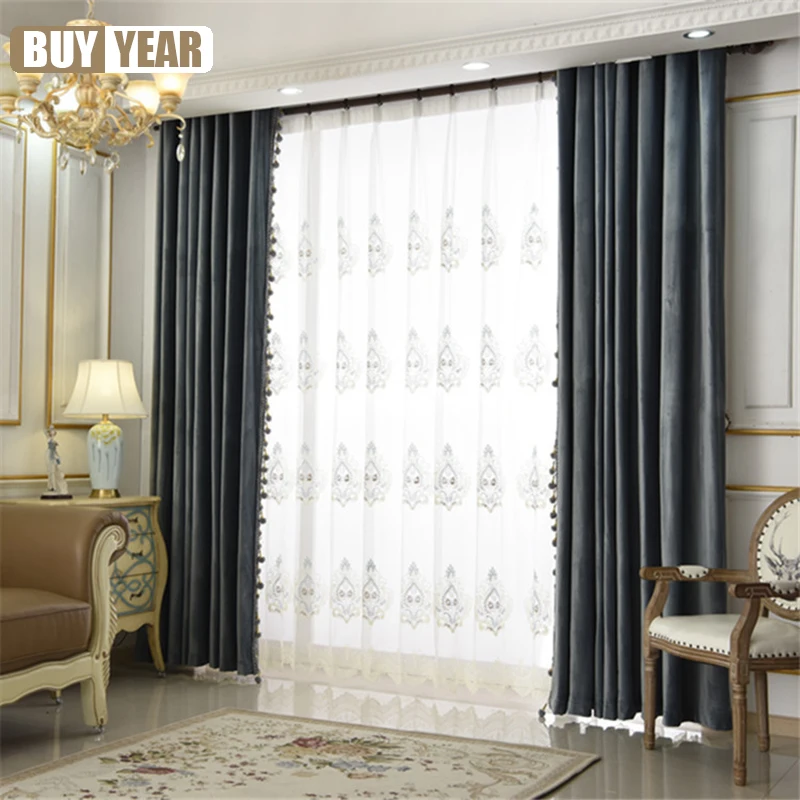 

Luxurious Dutch Velvet Fabric Curtains for Living Room Soft Solid Color Valance Window Curtain Bedroom Top Quality Pelmet Custom