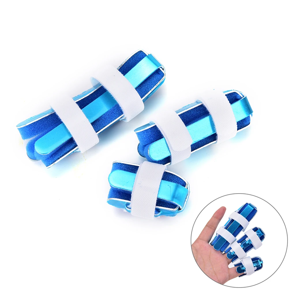 

1Pc 50/70/90mm Aluminum 4 Sticks Type Phalangeal Clip Child Finger Joint Dislocation Sprain Injury Broken Bone Fingers Splint