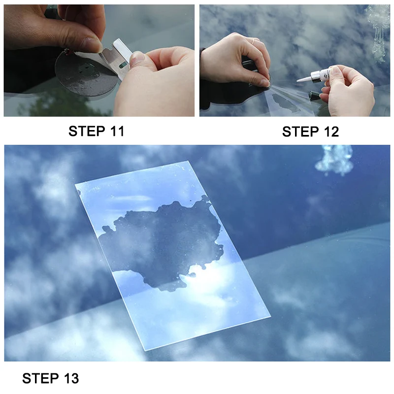 Набор для Ремонта Лобового Стекла трещина стекло смола уплотнитель
