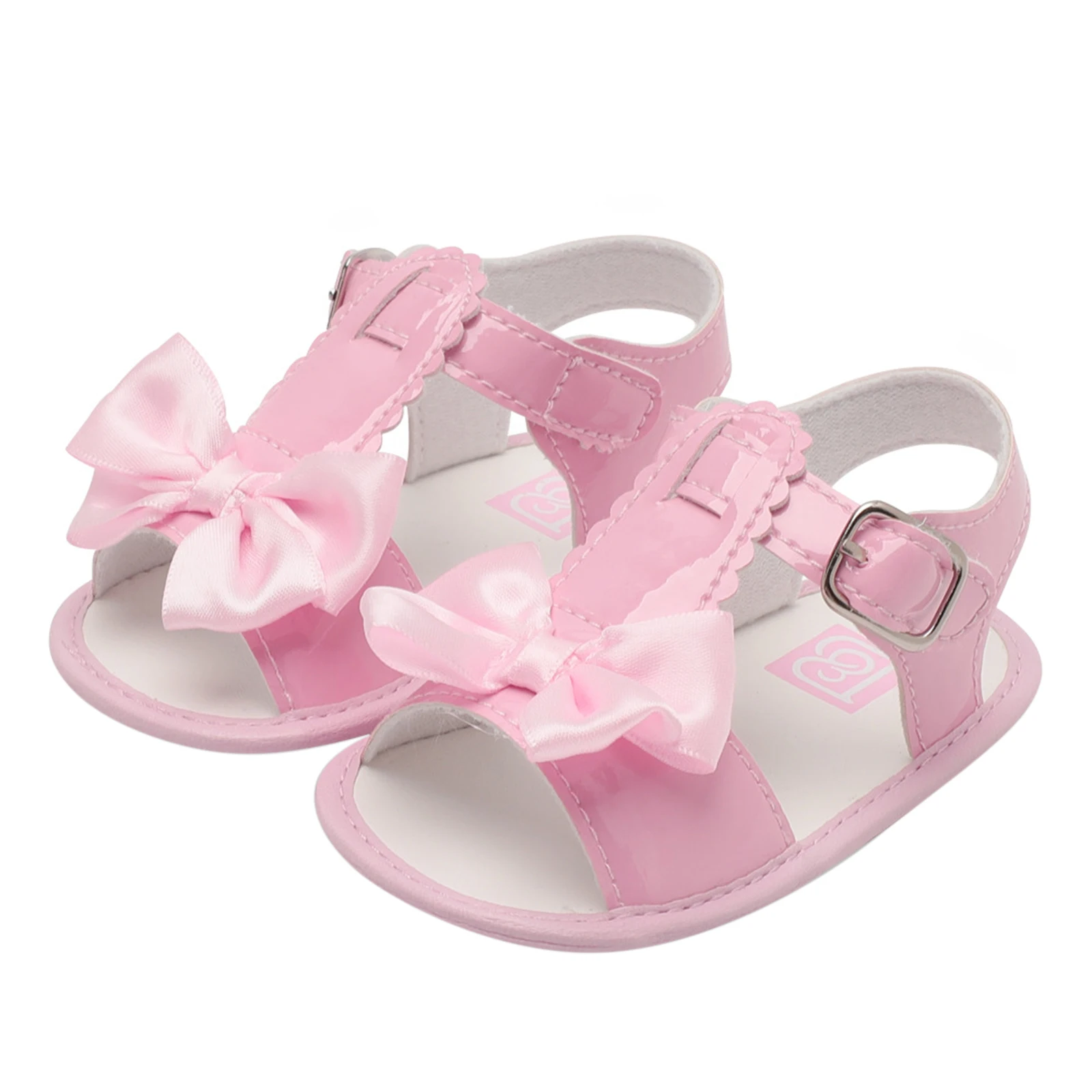 2021 кружевное платье для маленьких девочек с бантом сандалии мягкая подошва