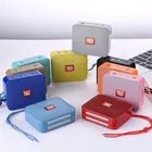 Портативная мини-Bluetooth-Колонка TWS, беспроводной Легкий динамик с поддержкой TF-карты, FM-радио, USB-накопитель для телефона на открытом воздухе