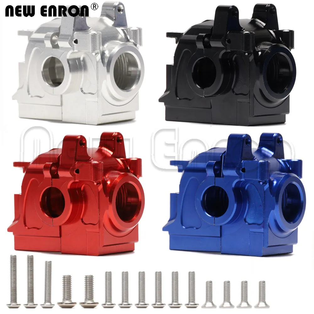 

NEW ENRON Aluminum Rear Gearbox #6880 for RC Car TRAXXAS 1/10 Rustler VXL 67076-4 Hoss 90076-4 Slash 4x4 LCG XO-01 Monster Truck