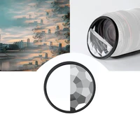 77mm blur effects camera filter dslr photography foreground moon effects filter double half lens variable prism special p2r9