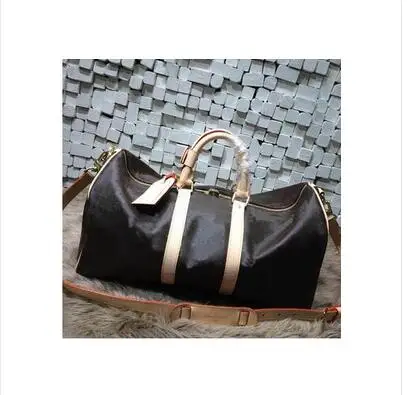 

2020 woxk new fashion travelling bag women handbag big size keepall bag genuine leather with high quality free shipping