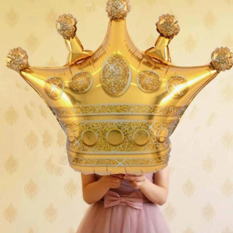 Шары золотые большого размера 1 шт. украшения для вечеринки в честь первого дня