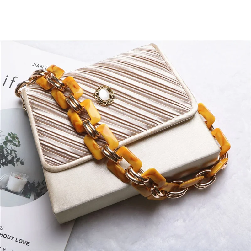 Роскошный дизайнерский ремень из акрилового сплава 50 см Высококачественная