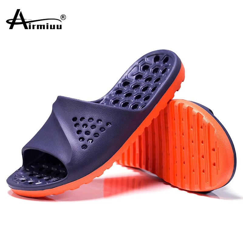 Sandálias de Massagem Chinelos Masculinos Casual Antiderrapante Slides Verão Massagem Flip Flops Banheiro Praia Sapatos Sola Macia Chaussures Femme