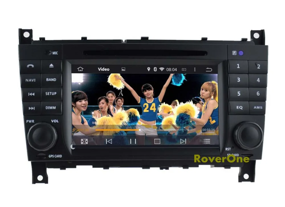 Для Mercedes CLK350 CLK430 CLK500 CLK550 CLK55 CLK63 W219 Android 8 1 Авто Радио DVD Стерео GPS навигация