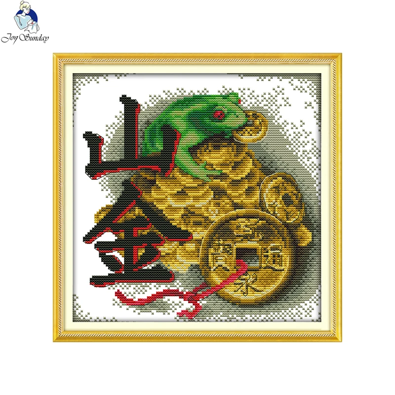 Набор для вышивки крестиком сделай сам с золотым рисунком вены 14 карат белый 11