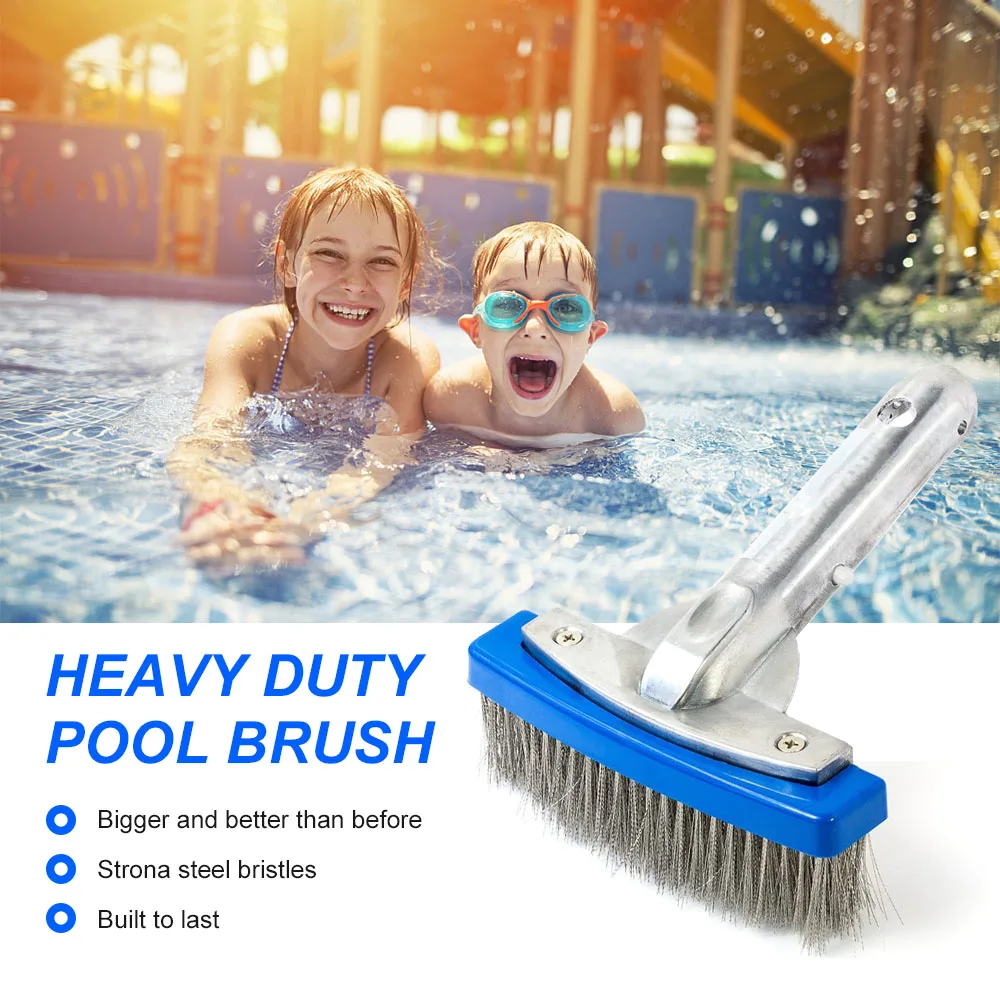 5 дюймов Heavy Duty провода бассейн кисть уборщик плавательного бассейна для бетона