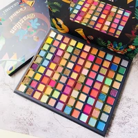 99 colors brazil eye shadow palette pigmented pressed powder shimmer eye shadow matte glitter stage party eyeshadow palette