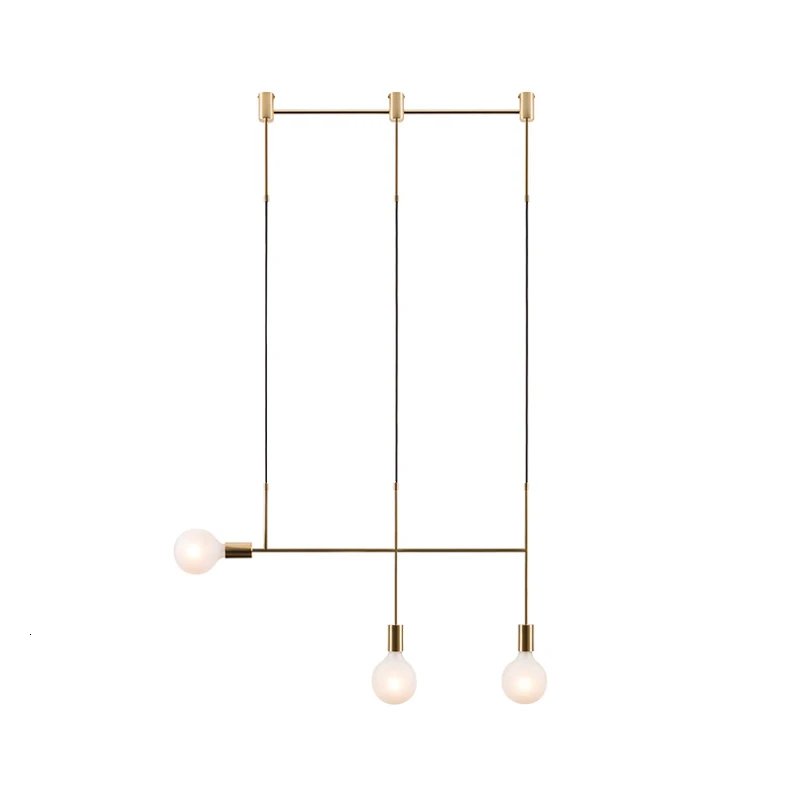 Современные светодиодные металлические подвесные светильники из кованого