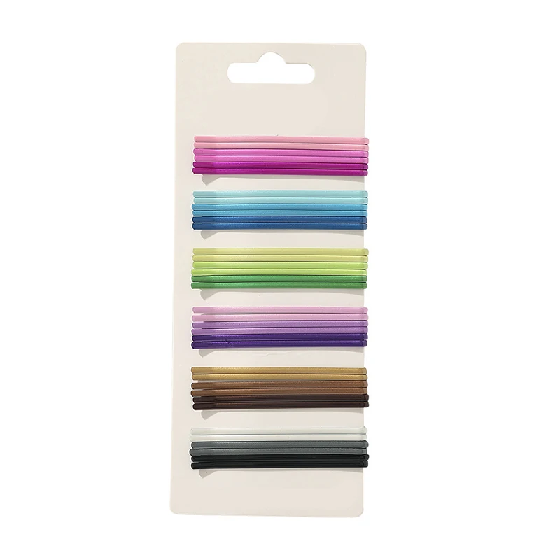 36 шт./компл. милые заколки для волос женские Девушки заколка цветные яркие цвета
