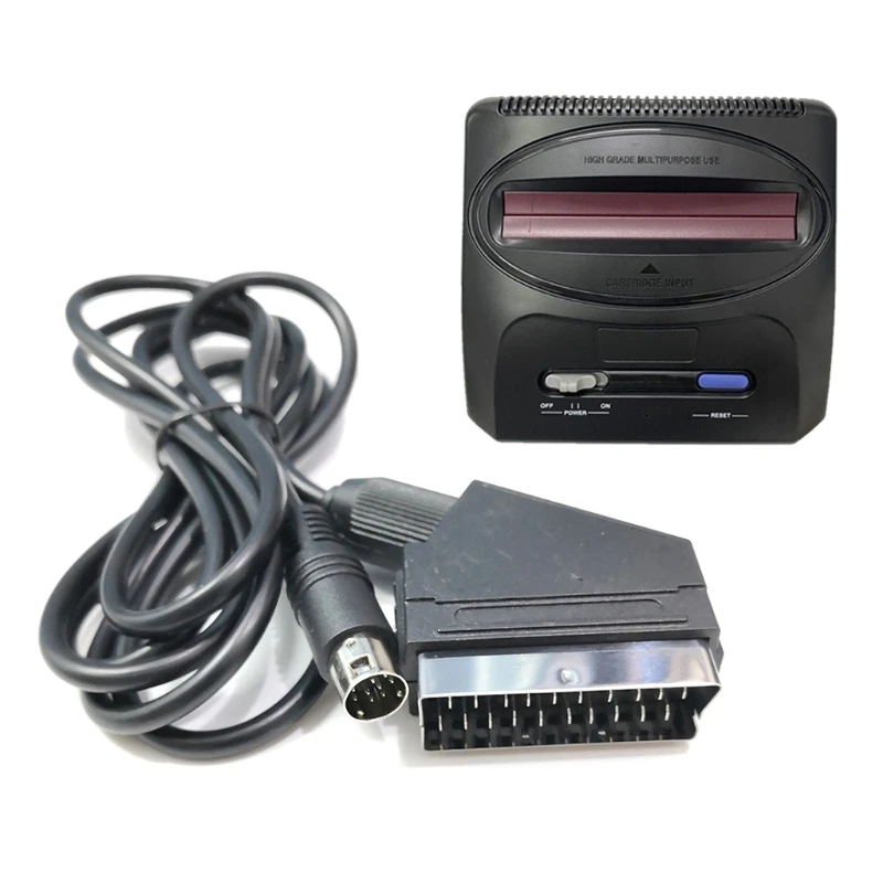 Свинцовый кабель RGB Scart 1 8 м для sega Mega Drive 2 Genesis MD2 AV Scar 1XCE|Кабели| |