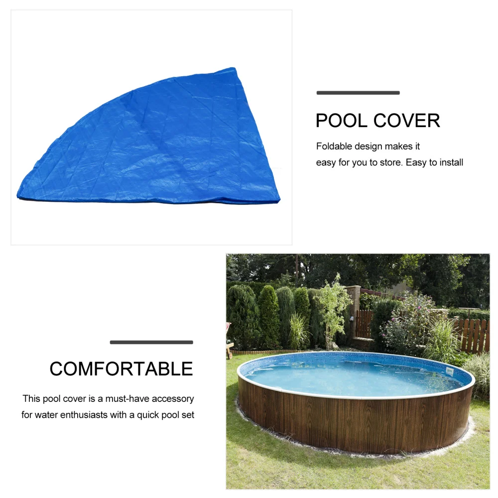 

Easy Set Anti-dust Waterproof Pool Cover Pool Blanket Cover Protection Cover