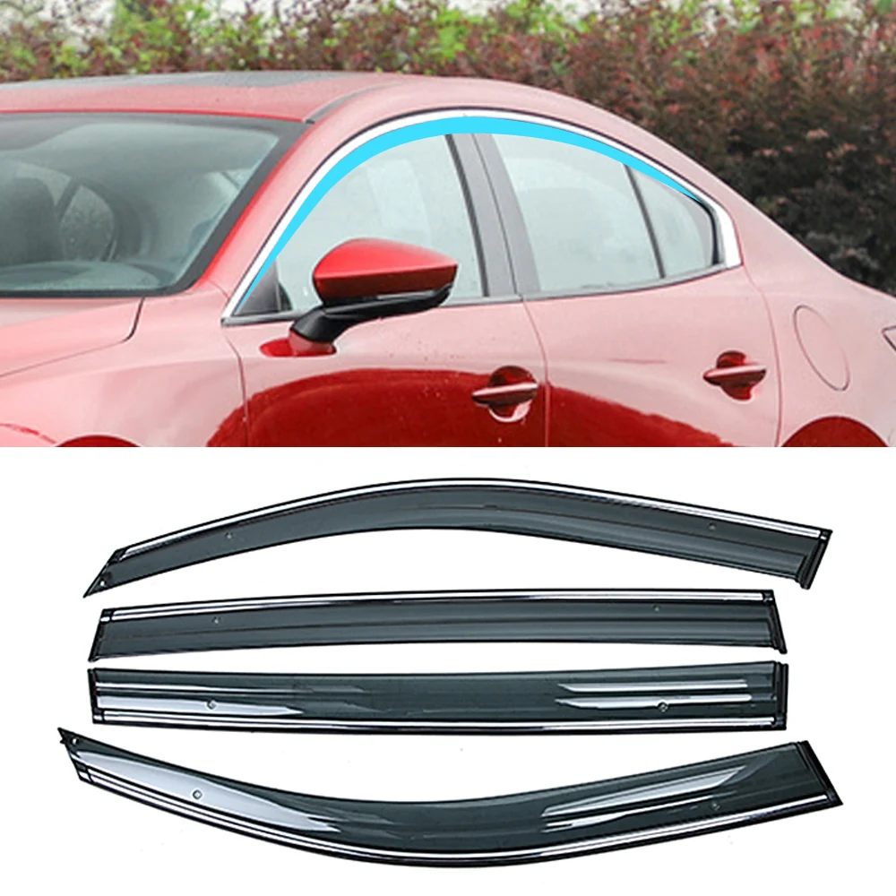 

Защитный козырек от солнца и дождя для MAZDA 3 Axela 2013-2019