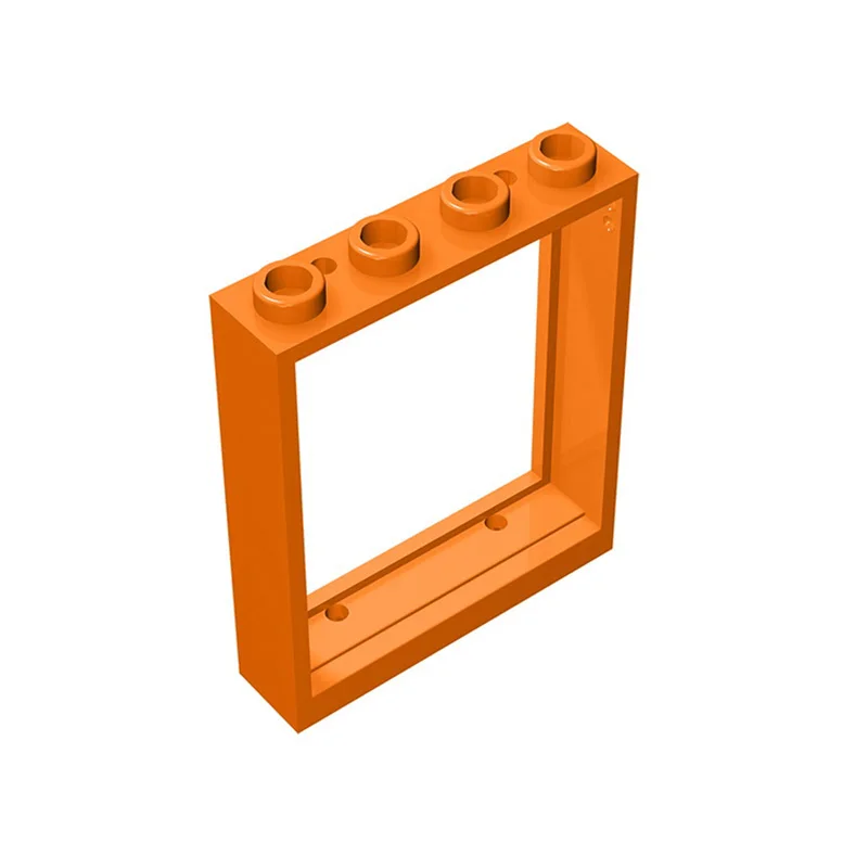 10 шт. детали MOC 6154 40527 дверная рама 1x4x4 подъемные Совместимые Кирпичи сборные