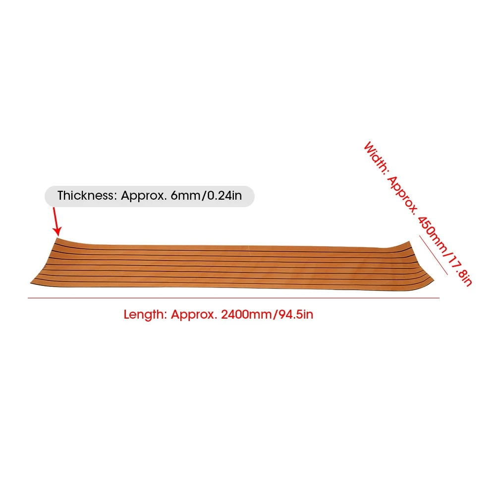 Клейкий напольный коврик из вспененного этилвинилацетата для лодки