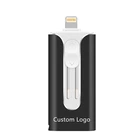Металлический USB флеш-накопитель 128 Гб OTG 32 Гб 64 Гб USB 3,0 флэш-диск для iPhone 11 ProXRXS Max USB карта памяти 256 ГБ логотип на заказ