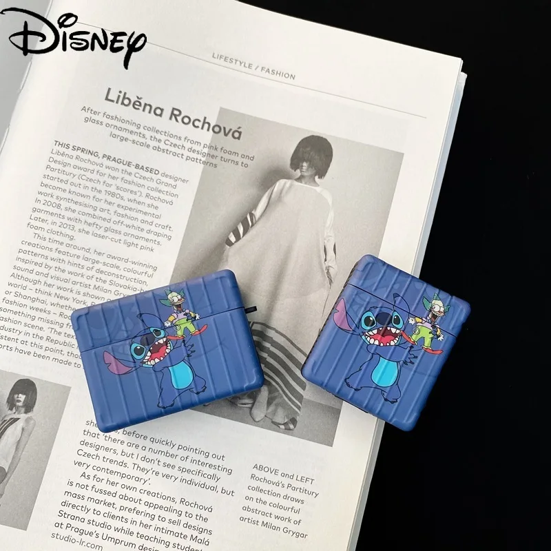 

Disney wireless earphone cover is suitable for iPhone airpods1/2/pro3 creative cartoon Stitch boy couple earphone protective
