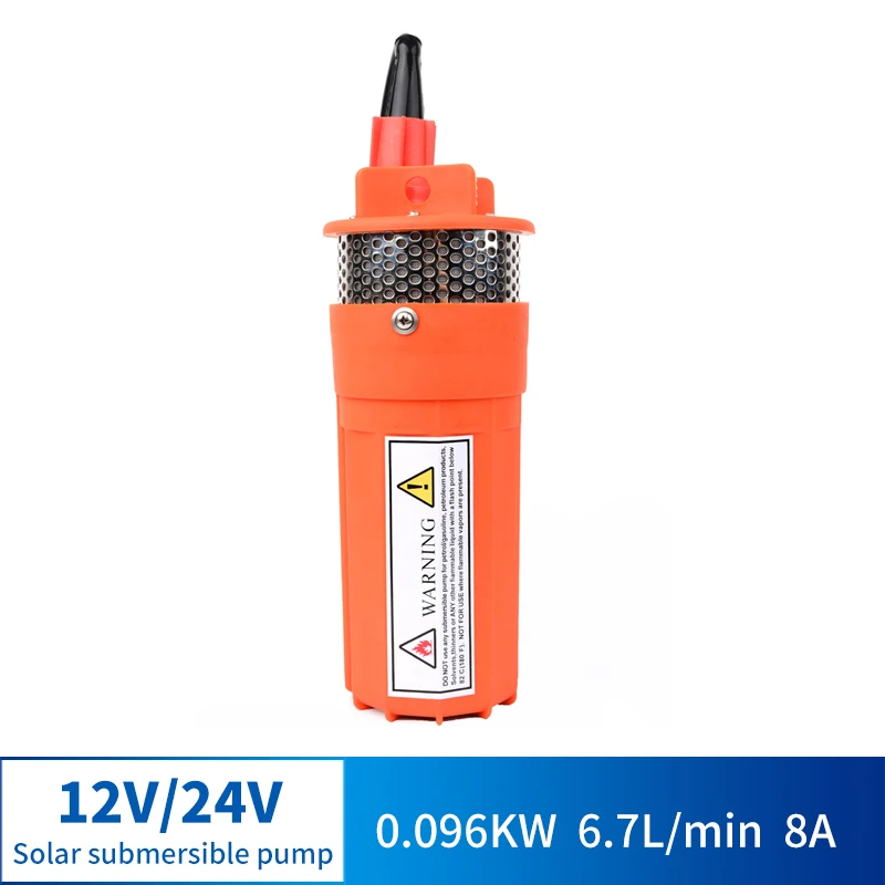 Погружной насос с солнечной батареей высокий подъем DC 12V2 4V глубокий хорошо насос маленький электрический автомобиль батарея Открытый насос