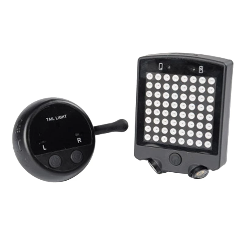 

Bicycle Turn Signal 64 LED USB Charging Bike Steering Brake Tail Lights Cycling Front Light Riding Warning Safety Lights