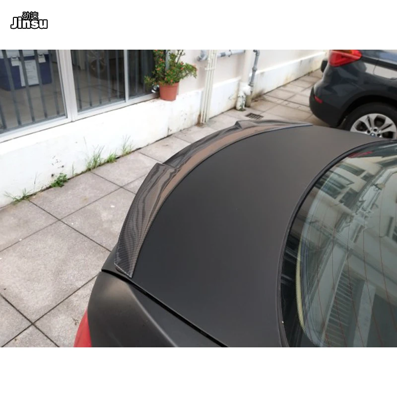 Для bmw 3 серии 320i 325i 330i 335i 2005 2012 M4 Стиль задний спойлер багажника из углеродного