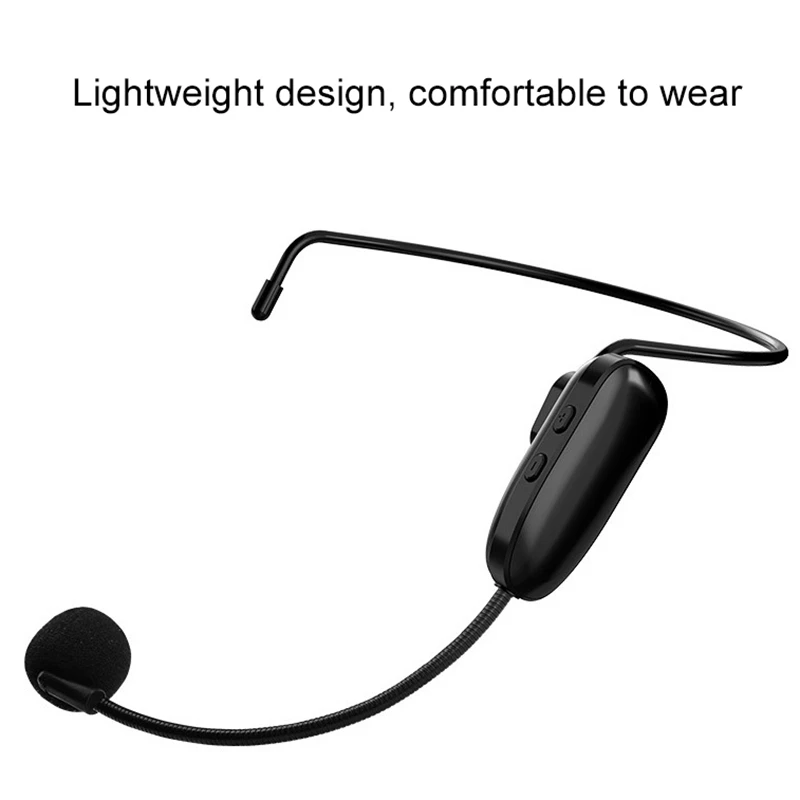 2 4G беспроводной микрофон гарнитура в 1 ручной Bluetooth для речи громкоговоритель