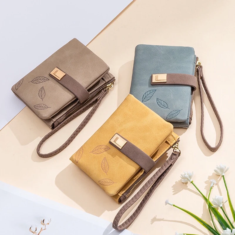 Дамский маленький кошелек чехол на молнии для карт высококачественные женские