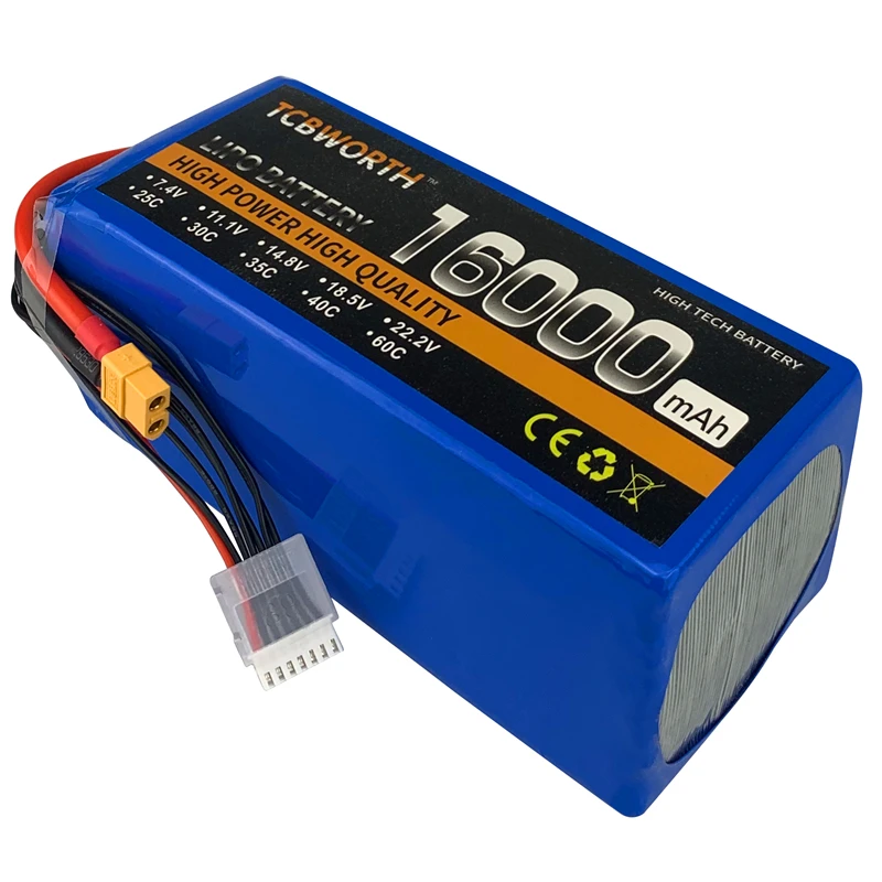 TCBWORTH 5S для дистанционно управляемого летательного аппарата LiPo Батарея 18 5 V 16000