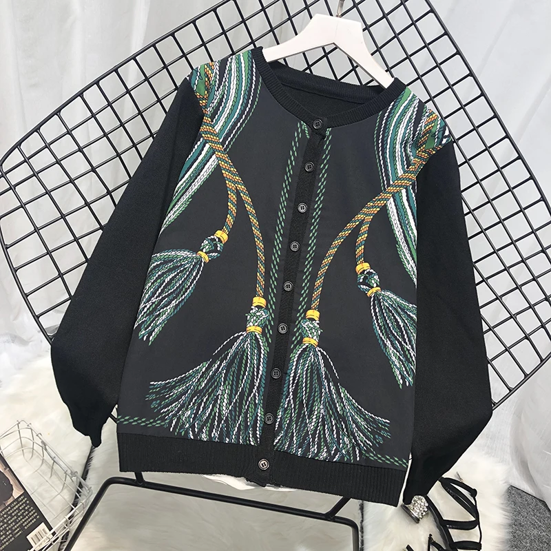 

Fashion Sweaters YK1299 2021 Runway Luxury famous Brand European Design party style women's Clothing