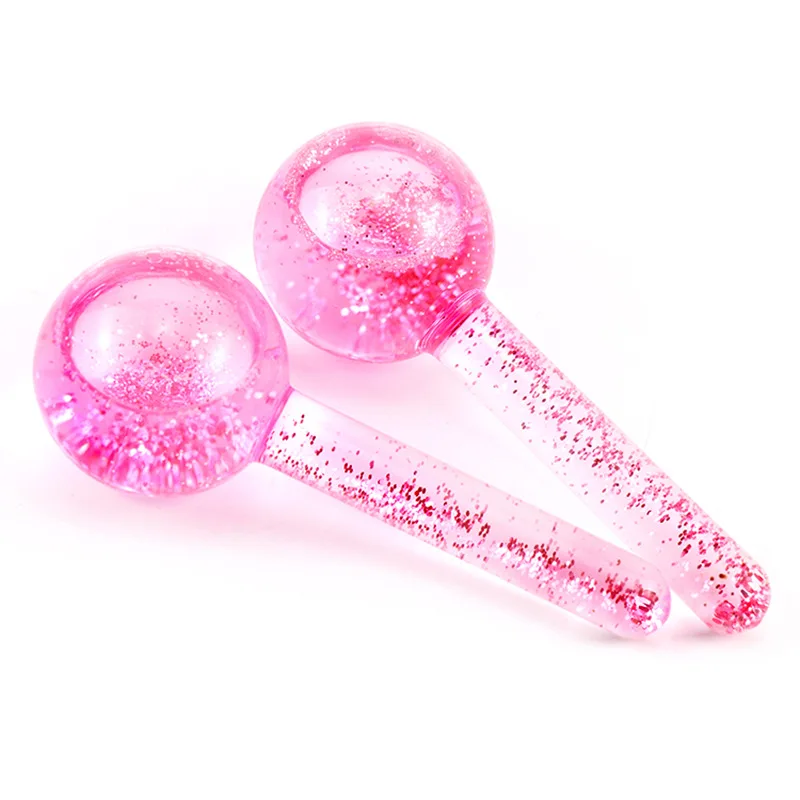 

2Pc/Set Energy Cooling Ice Globe Beauty Ball Ice Hockey Face Eye Massager Roller