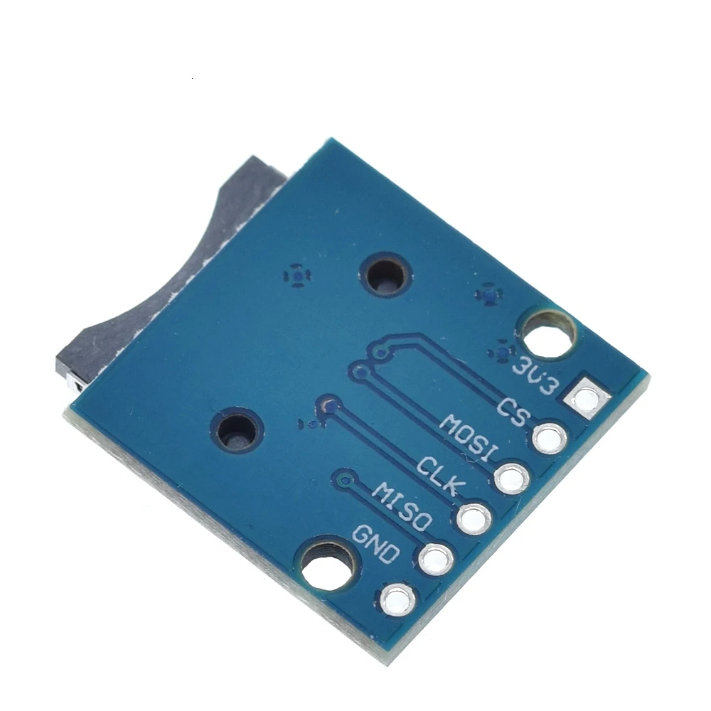 1 шт. ShengYang Micro SD хранения Плата расширения мини Micro SD TF карты защитный модуль памяти с контактами для Arduino