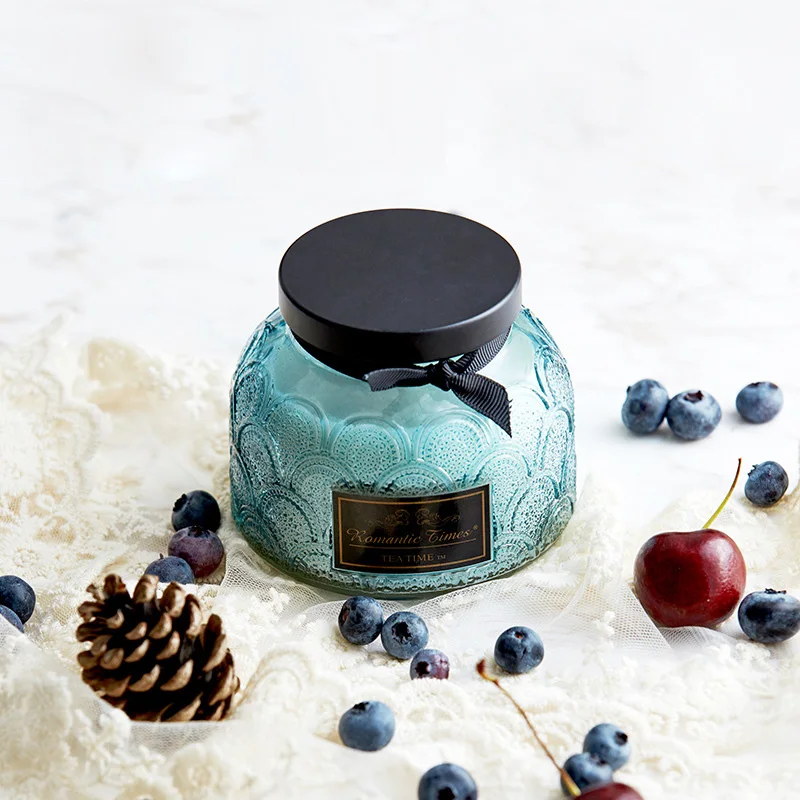 Стеклянная банка с ароматом для дома ароматическое масло соевый воск и набор из 2