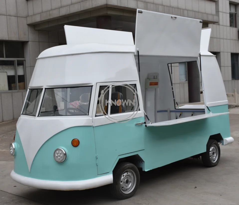 Винтажная тележка для обеда еды трейлер передвижная продажи торговый автофургон