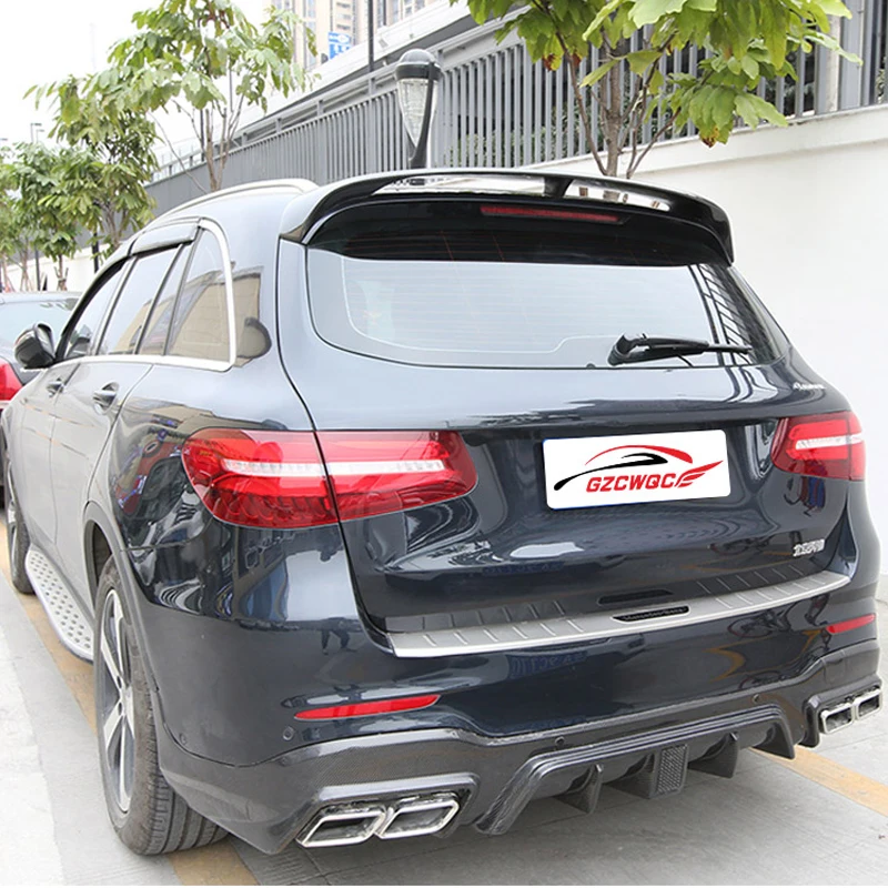 

For Mercedes Benz GLC Class GLC300 GLC250 Spoiler 2016-2018 GLC43 GLC260 Spoiler High Quality Carbon Fiber Rear Wing Spoiler