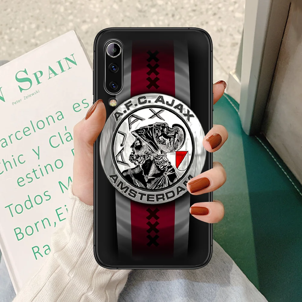 

Ajax Team Phone case For Xiaomi Mi 6 8 A1 Note3 A2 9 CC9 9T A3 MIX 2 2S 3 9 Lite SE Pro black hoesjes painting cover pretty