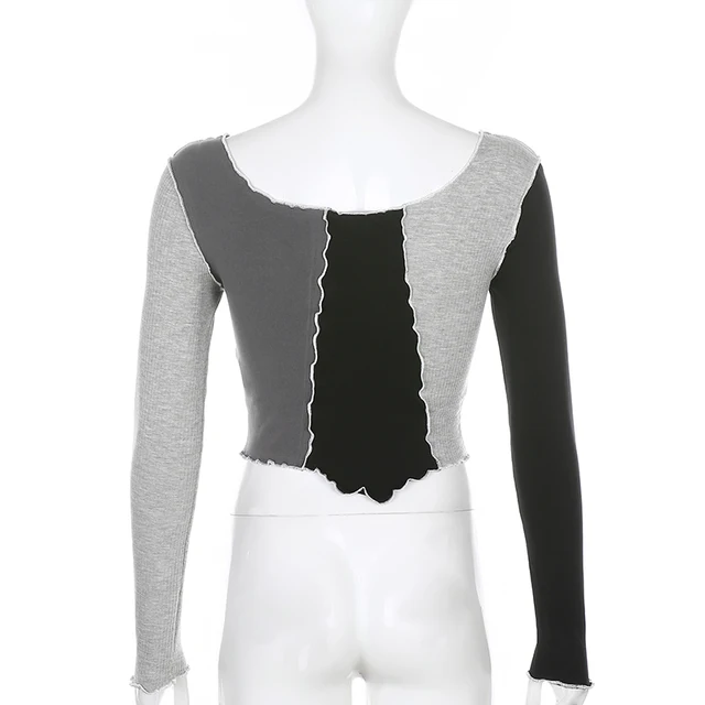 Vintage Patchwork Split krótki Top Tees kobiety Gothic z długim rękawem haft Casual estetyczne dziewczyny t-shirty jesień 2020 Iamhotty tanie i dobre opinie REGULAR Sukno CN (pochodzenie) Na wiosnę jesień COTTON spandex SHORT NONE tops Z KRÓTKIM RĘKAWEM Pełne Dobrze pasuje do rozmiaru wybierz swój normalny rozmiar Vintage Patchwork Split krótki Top Tees kobiety Gothic z długim rękawem haft Casual estetyczne dziewczyny t-shirty jesień 2020 Iamhotty tanie i dobre opinie REGULAR Sukno CN (pochodzenie) Na wiosnę jesień COTTON spandex SHORT NONE tops Z KRÓTKIM RĘKAWEM Pełne Dobrze pasuje do rozmiaru wybierz swój normalny rozmiar